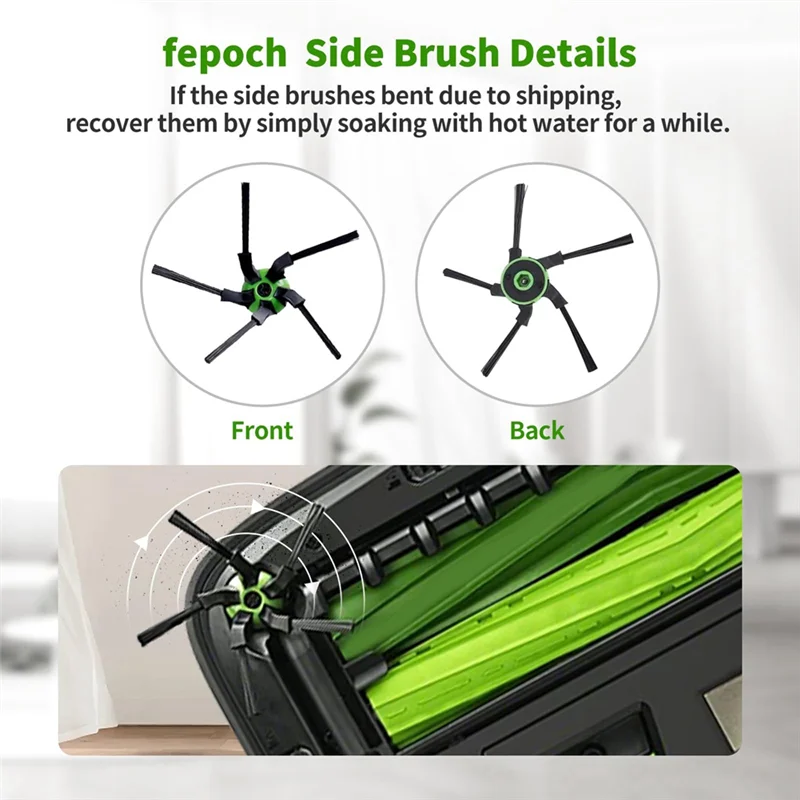 24PCS Replacement For Irobot Roomba S9 (9150) S9+ S9 Plus (9550) Series Robot Vacuum Roller Side Brush Filter Bags
24PCS Replacement For Irobot Roomba S9 (9150) S9+ S9 Plus (9550) Series Robot Vacuum Roller Side Brush Filter Bags