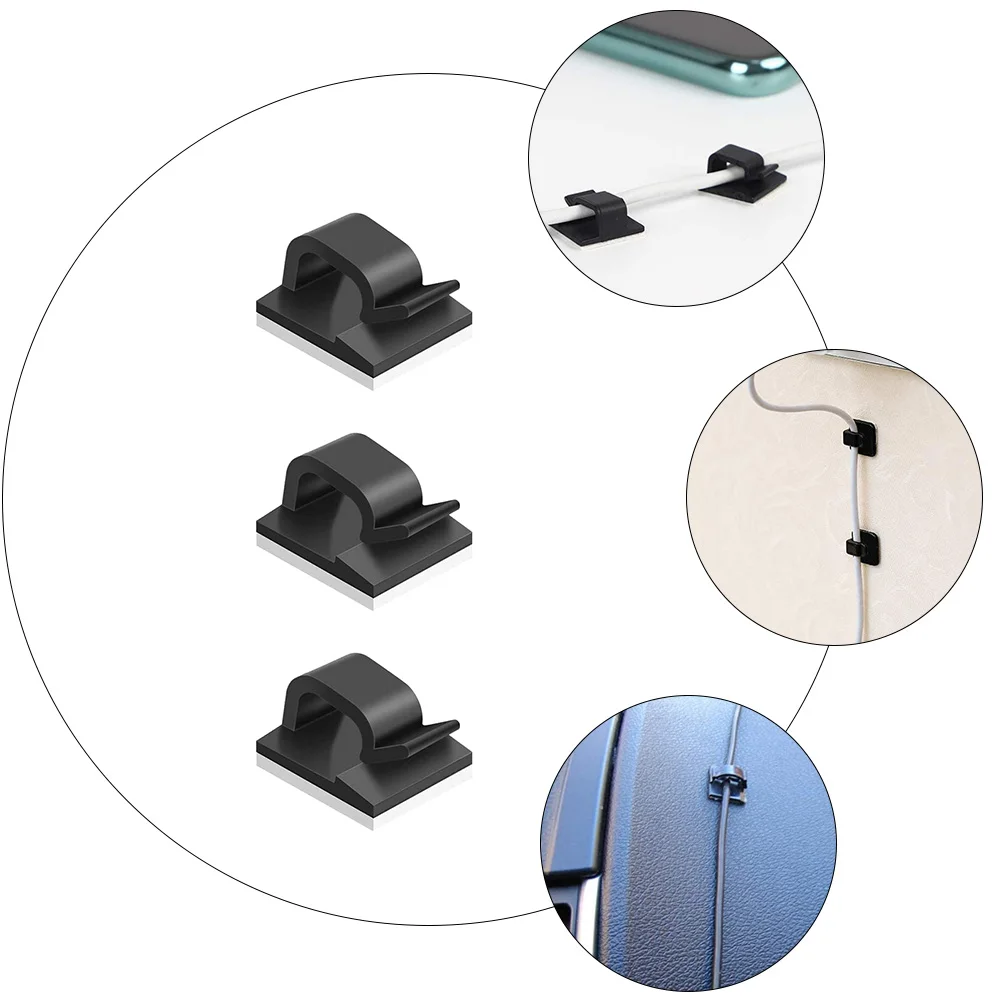 200Pcs Cord Organizer Clips Adhesive Cable Holders Self-Adhesive Wire Management Peel Stick for Desk Wall Desktop Charging USB
200Pcs Cord Organizer Clips Adhesive Cable Holders Self-Adhesive Wire Management Peel Stick for Desk Wall Desktop Charging USB
