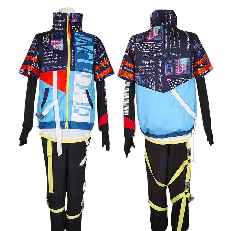 Anime Project Sekai Colorful Stage Shinonome Akito Shiraishi An Cosplay Costumes Party Suit Halloween Uniforms
Anime Project Sekai Colorful Stage Shinonome Akito Shiraishi An Cosplay Costumes Party Suit Halloween Uniforms