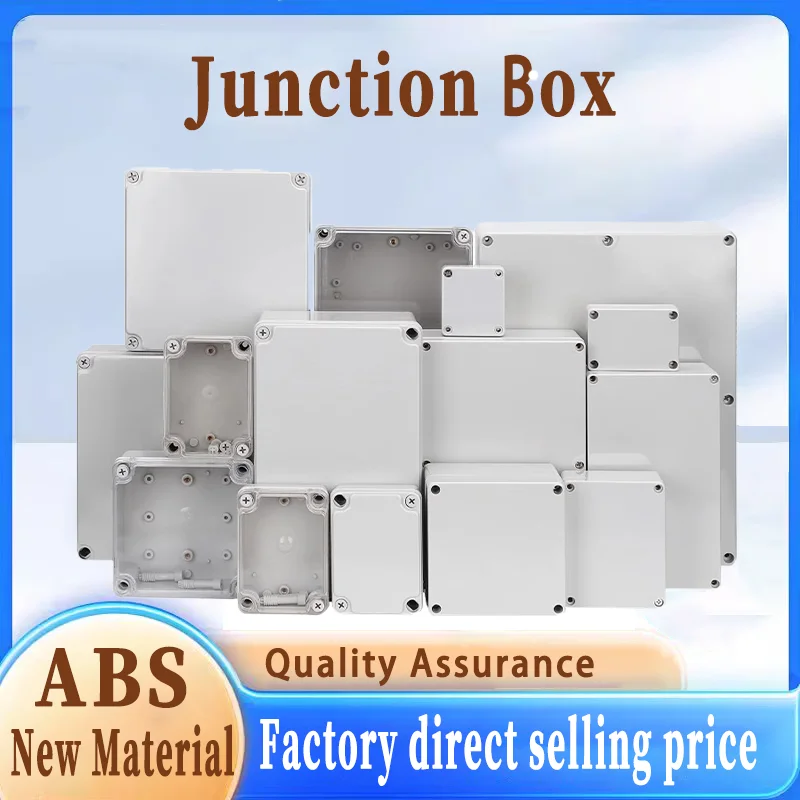 IP67 Outdoor Waterproof Gray/Transparent Junction Box ABS Enclosure Screw Cable Sealed Connections Cases for Electronic
IP67 Outdoor Waterproof Gray/Transparent Junction Box ABS Enclosure Screw Cable Sealed Connections Cases for Electronic