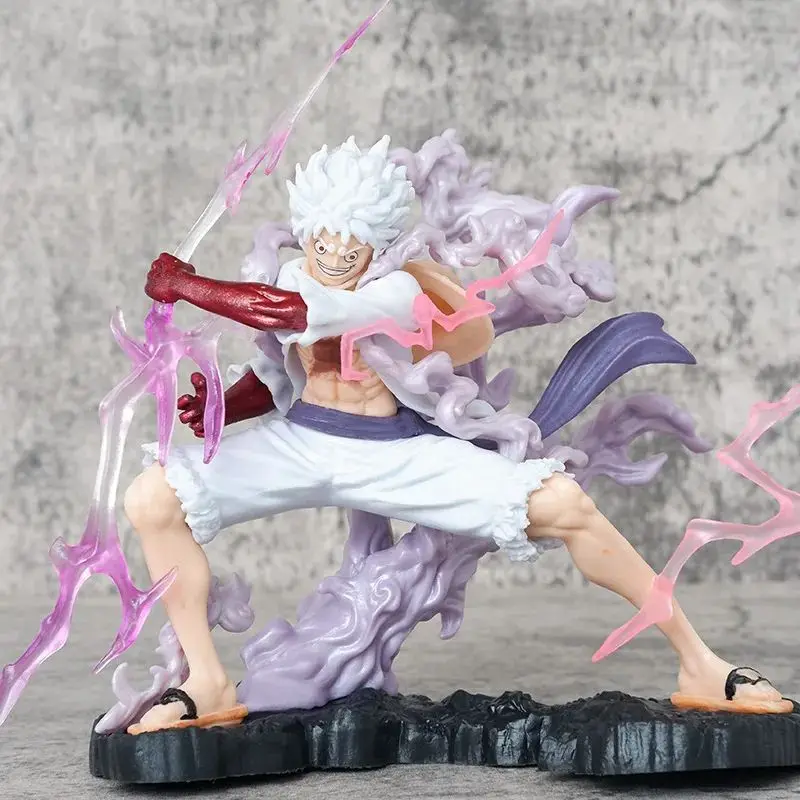 18cm Anime One Piece Monkey D Luffy Gear 5 Fifth Ver. GK PVC Action Figure Nika Statue Collectible Model Kids Toys Doll Gifts
18cm Anime One Piece Monkey D Luffy Gear 5 Fifth Ver. GK PVC Action Figure Nika Statue Collectible Model Kids Toys Doll Gifts