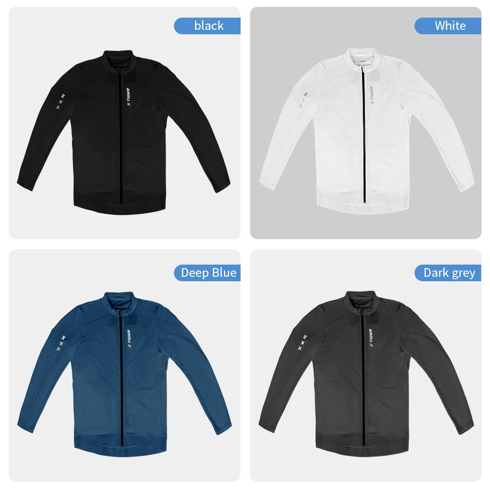 X-TIGER Cycling Jersey Bicycle Long Sleeve Top New Men's Team Cycling Jersey Breathable Quick-Dry Long Sleeve Sports Top
X-TIGER Cycling Jersey Bicycle Long Sleeve Top New Men's Team Cycling Jersey Breathable Quick-Dry Long Sleeve Sports Top