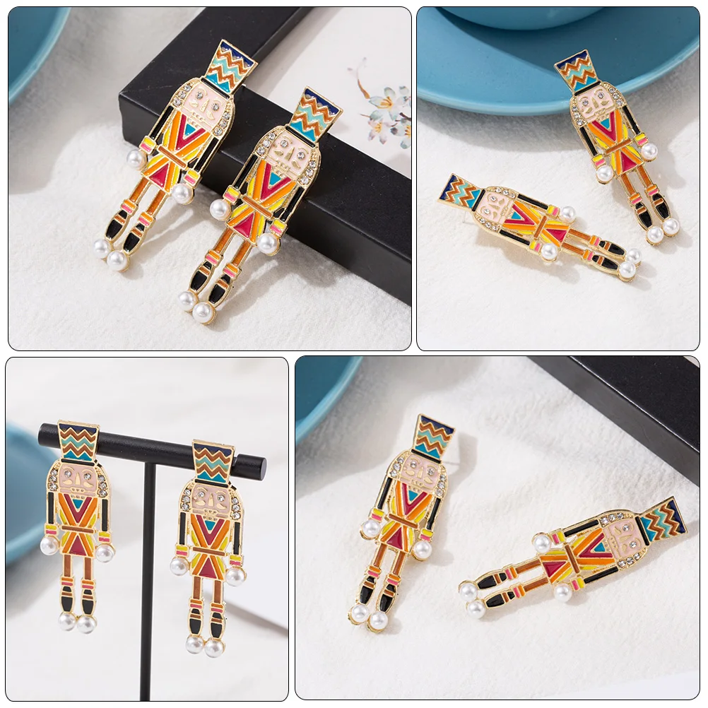 1 Pair Party Festival Party Nutcracker Earring Xmas Ear Festival Women Ear Jewelry Earrings Earrings Jewelry Gift
1 Pair Party Festival Party Nutcracker Earring Xmas Ear Festival Women Ear Jewelry Earrings Earrings Jewelry Gift
