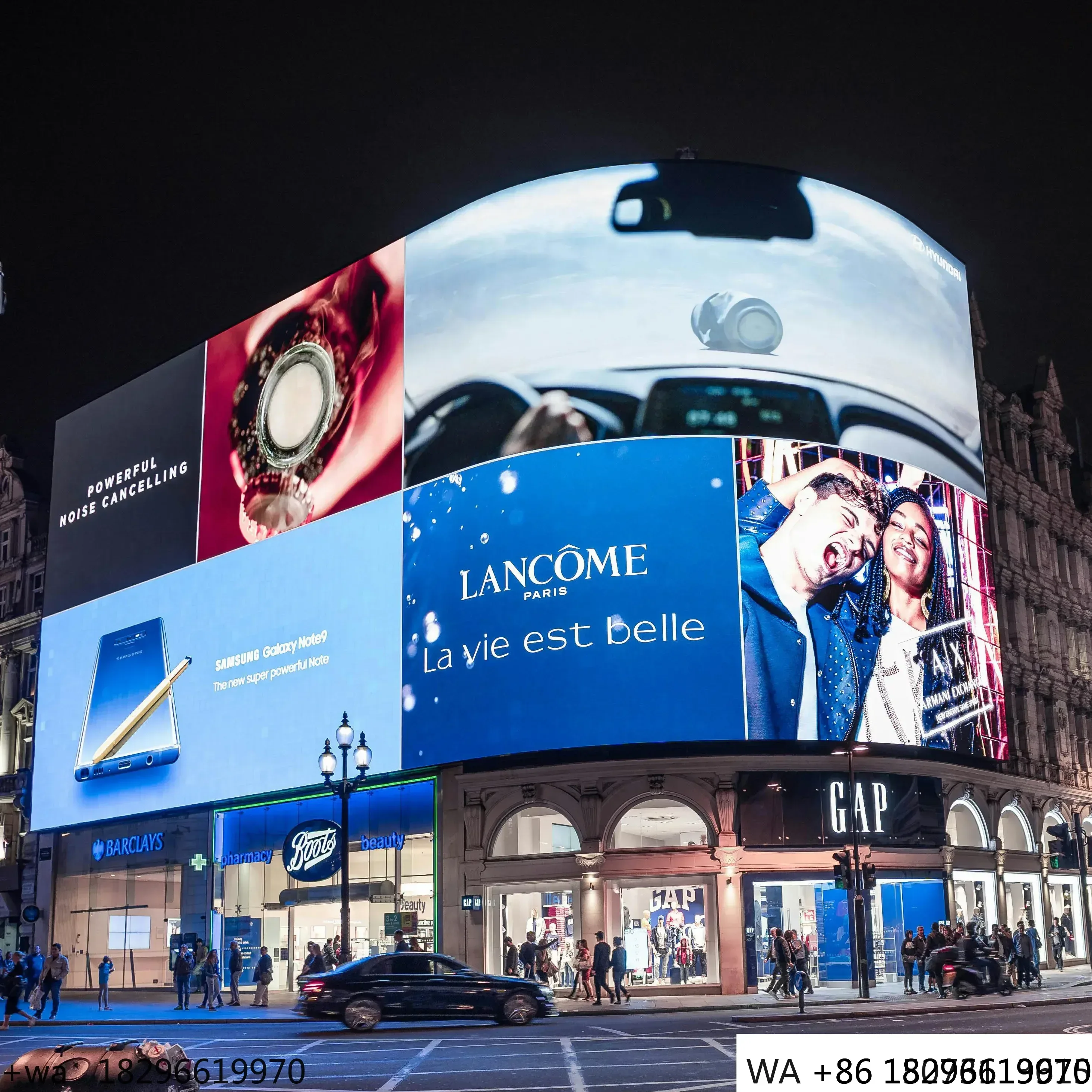 P10 Outdoor LED Billboard Full Color Waterproof Custom Building Advertising Screen
P10 Outdoor LED Billboard Full Color Waterproof Custom Building Advertising Screen