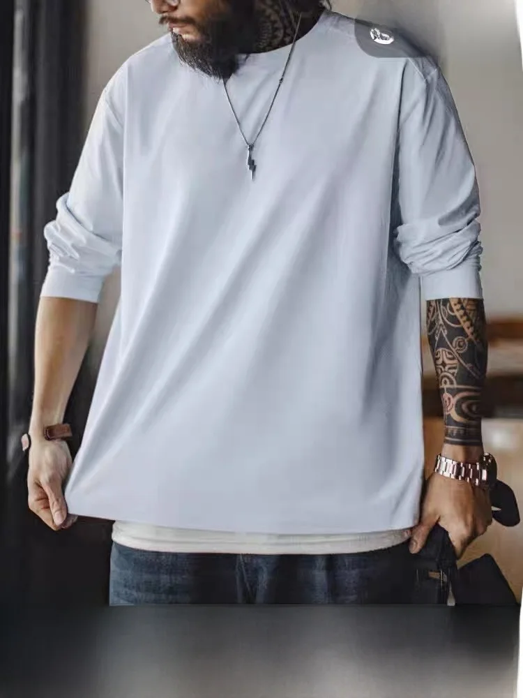 Maden Long Sve T-irt American Casual Qui Dry Lightweight round Ne Base irt Breathable Cool Feeling Polyester Fiber
Maden Long Sve T-irt American Casual Qui Dry Lightweight round Ne Base irt Breathable Cool Feeling Polyester Fiber