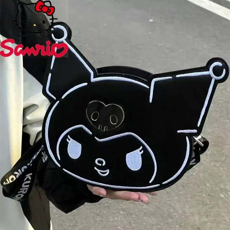 Sanrio Hello Kitty New Women's Shoulder Bag Black Cartoon Fashion Women's Shoulder Messenger Bag 3D Fashion Casual Messenger Bag
Sanrio Hello Kitty New Women's Shoulder Bag Black Cartoon Fashion Women's Shoulder Messenger Bag 3D Fashion Casual Messenger Bag