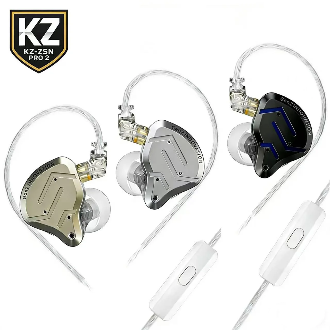 KZ ZSN Pro 2 Hybrid Drive 1BA+1DD In Ear Metal Earphones HIFI Bass Headset Monitor Earbuds Sport Noise Cancelling Headphone
KZ ZSN Pro 2 Hybrid Drive 1BA+1DD In Ear Metal Earphones HIFI Bass Headset Monitor Earbuds Sport Noise Cancelling Headphone