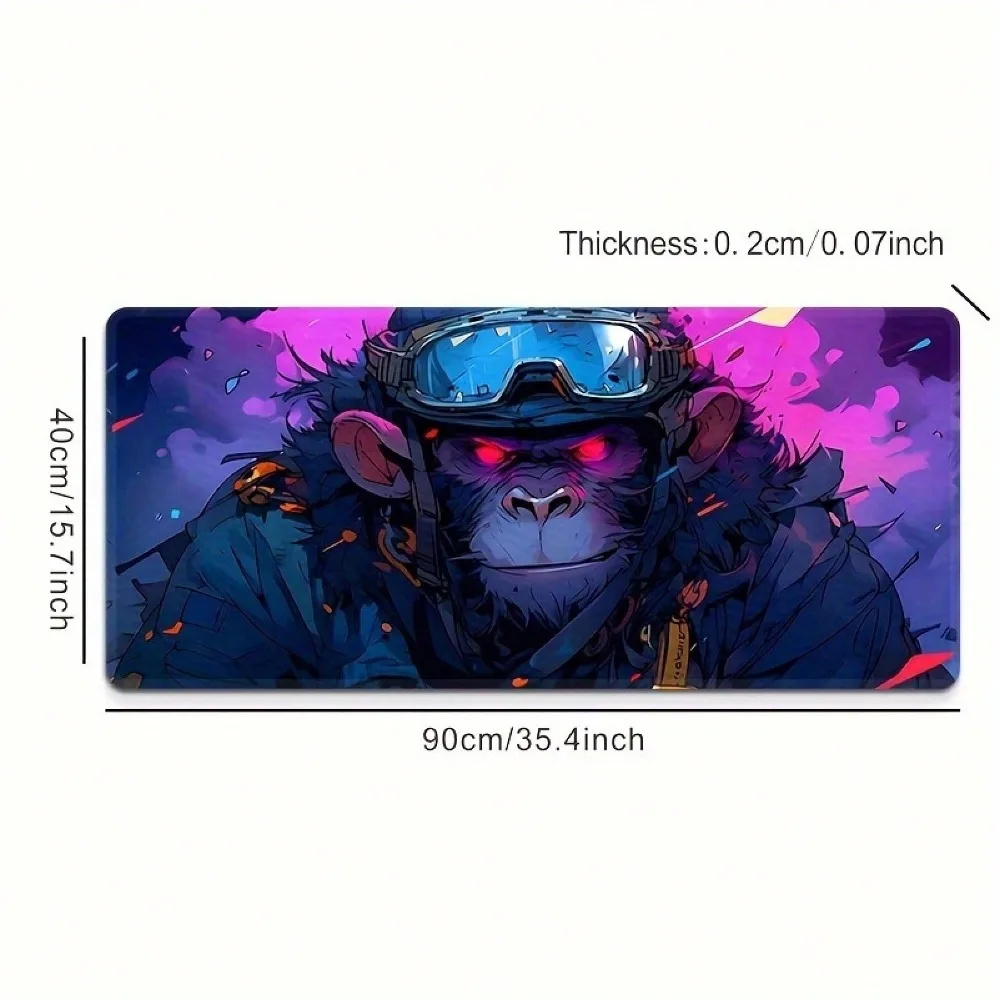 1pc Gorilla Head Pattern Desktop Pad Large Gaming Mouse Pad E-Sports Office Keyboard Pad Computer Mouse Non-Slip Computer Mat Object Rectangular Mouse Pad Non-Slip Rubber Mouse Pad For Office Computer Laptop For Teens Boyfriend Girlfriend
1pc Gorilla Head Pattern Desktop Pad Large Gaming Mouse Pad E-Sports Office Keyboard Pad Computer Mouse Non-Slip Computer Mat Object Rectangular Mouse Pad Non-Slip Rubber Mouse Pad For Office Computer Laptop For Teens Boyfriend Girlfriend