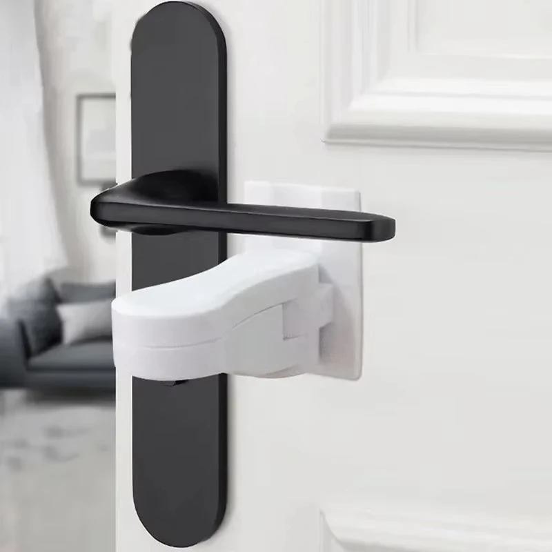 Home Universal ABS Protection Device for Children Safety ABS Anti-open Handle Locks Door Lever Lock Baby Kids Safety Doors Lock
Home Universal ABS Protection Device for Children Safety ABS Anti-open Handle Locks Door Lever Lock Baby Kids Safety Doors Lock