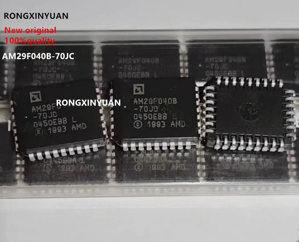 30PCS 100% New original AM29F040B-70JC AM29F040B-90JC Patch PLCC-32 Brand new memory chip
30PCS 100% New original AM29F040B-70JC AM29F040B-90JC Patch PLCC-32 Brand new memory chip