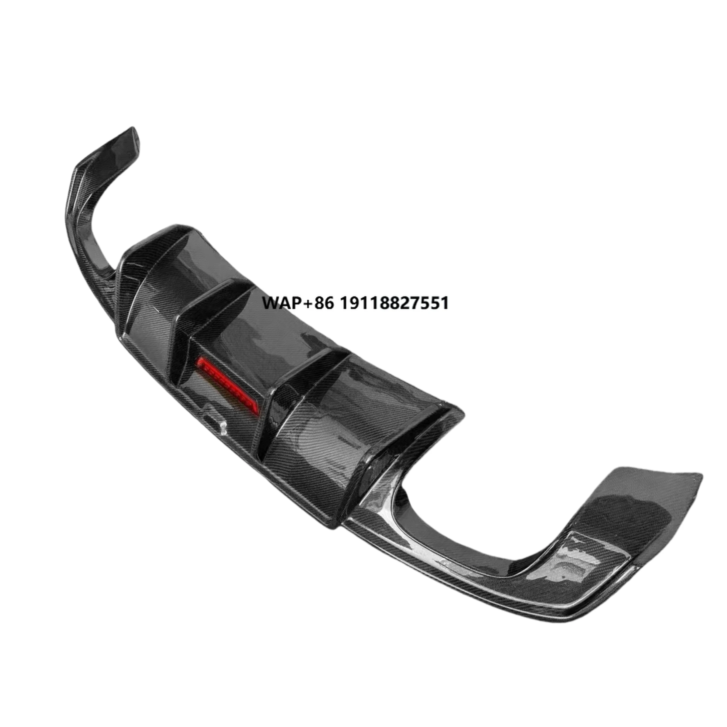 High Glossy Dry Carbon Fiber A3 S3 Car Parts Rear Bumpers with Car Light for A3 S3 2017-2020 Car Kits Rear Diffuser Lips
High Glossy Dry Carbon Fiber A3 S3 Car Parts Rear Bumpers with Car Light for A3 S3 2017-2020 Car Kits Rear Diffuser Lips