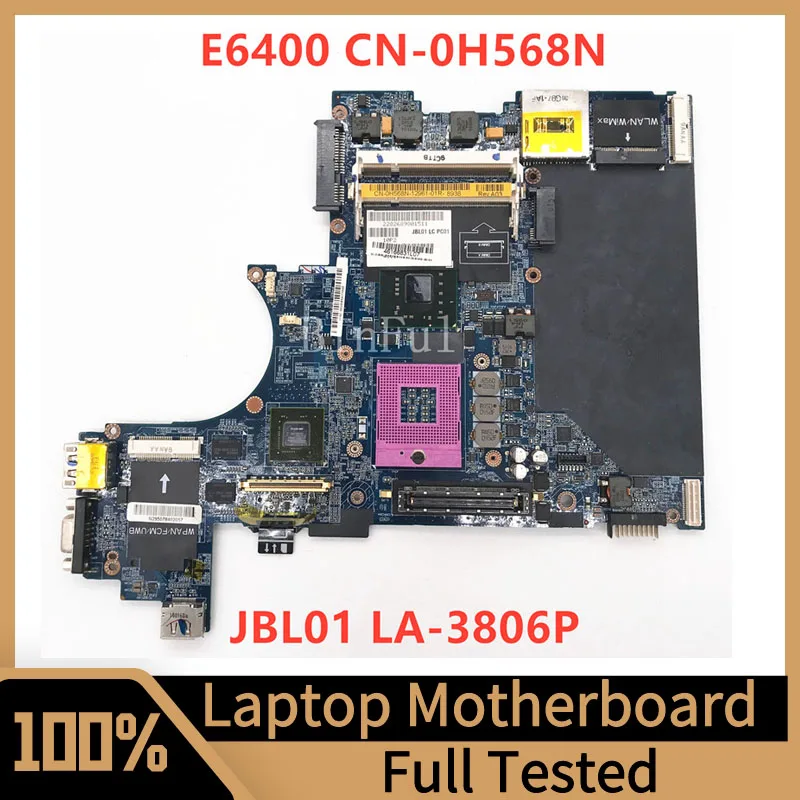 CN-0H568N 0H568N H568N Mainboard For Dell Latitude E6400 Laptop Motherboard JBL01 LA-3806P 100% Full Tested Working Well
CN-0H568N 0H568N H568N Mainboard For Dell Latitude E6400 Laptop Motherboard JBL01 LA-3806P 100% Full Tested Working Well