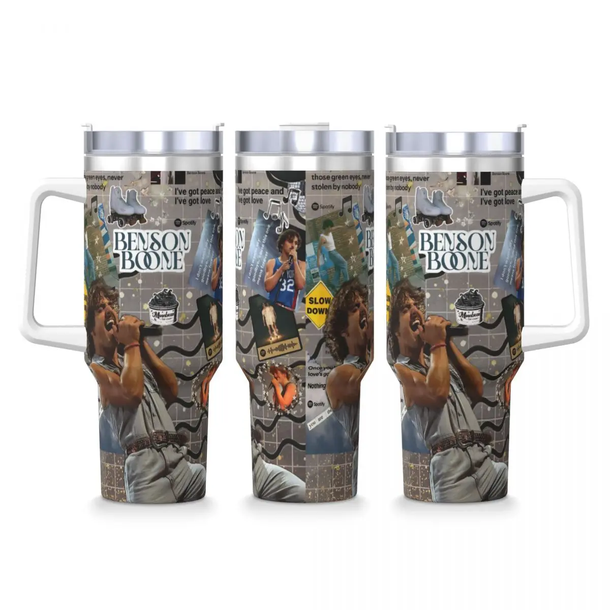 Benson Boone Tumbler Cold and Hot Water Bottle Keep Heat Stainless Steel Thermal Cups Design Camping Car Mugs
Benson Boone Tumbler Cold and Hot Water Bottle Keep Heat Stainless Steel Thermal Cups Design Camping Car Mugs