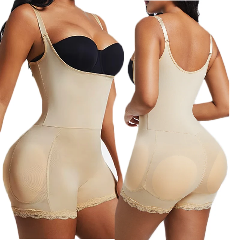 GUUDIA Hip Enhancer Bodysuit Back Smooth Padded Shapewear Bodysuits Open Bust BBL Fajas Colombianas Butt Lifting Body Shaper
GUUDIA Hip Enhancer Bodysuit Back Smooth Padded Shapewear Bodysuits Open Bust BBL Fajas Colombianas Butt Lifting Body Shaper