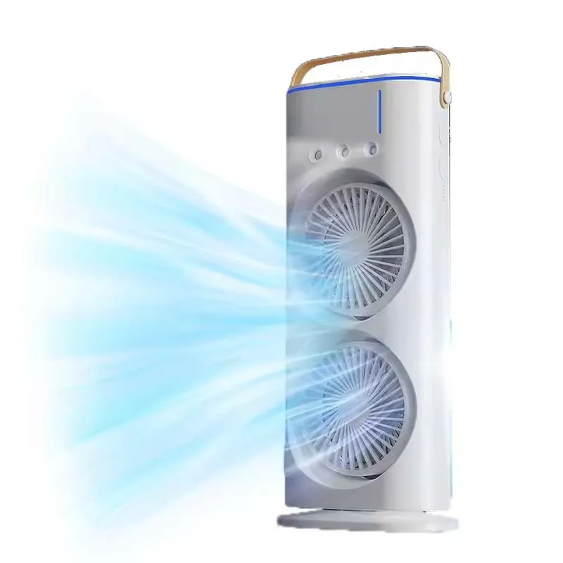 Factory Wholesale 2‑in‑1 Portable Misting Fan with LED Light, Oscillating Desktop & Pedestal Ultrasonic Cooling Fogger Fan
Factory Wholesale 2‑in‑1 Portable Misting Fan with LED Light, Oscillating Desktop & Pedestal Ultrasonic Cooling Fogger Fan