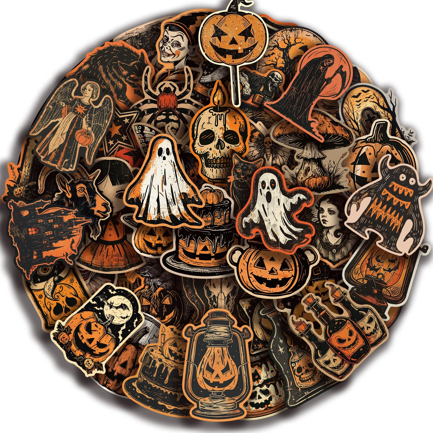 50pcs Halloween Pumpkin Bat Castle Graffiti Sticker DIY Laptops Water Bottles Phones Decorative Stickers Perfect Gift for Kids
50pcs Halloween Pumpkin Bat Castle Graffiti Sticker DIY Laptops Water Bottles Phones Decorative Stickers Perfect Gift for Kids