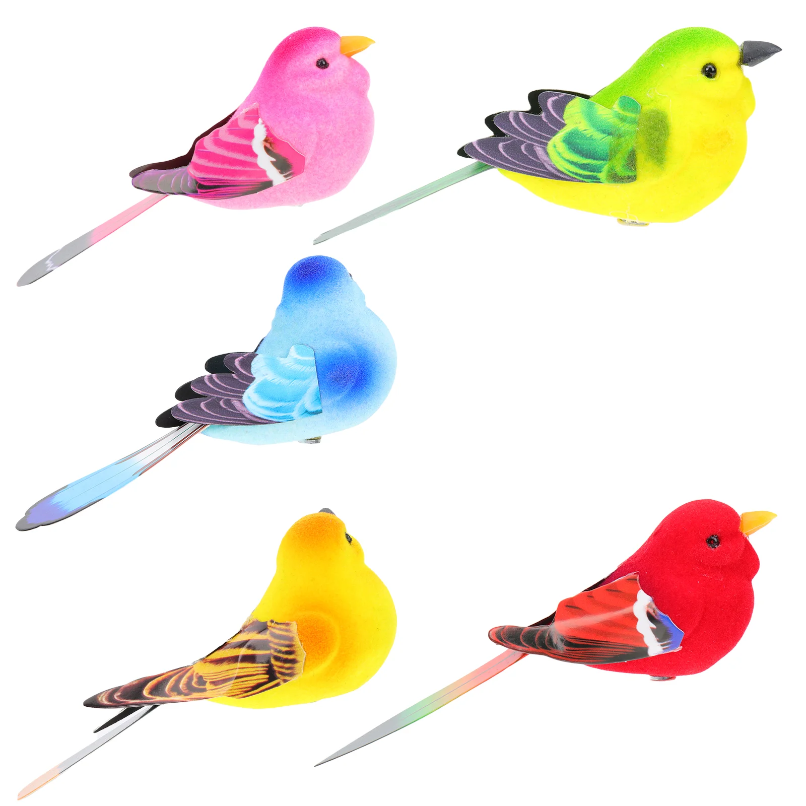 5 Pcs Simulation Bird Decor Craft Garden Adornment Vivid Appearance Compact Size Yard Lawn Animal DecorLong Term
5 Pcs Simulation Bird Decor Craft Garden Adornment Vivid Appearance Compact Size Yard Lawn Animal DecorLong Term