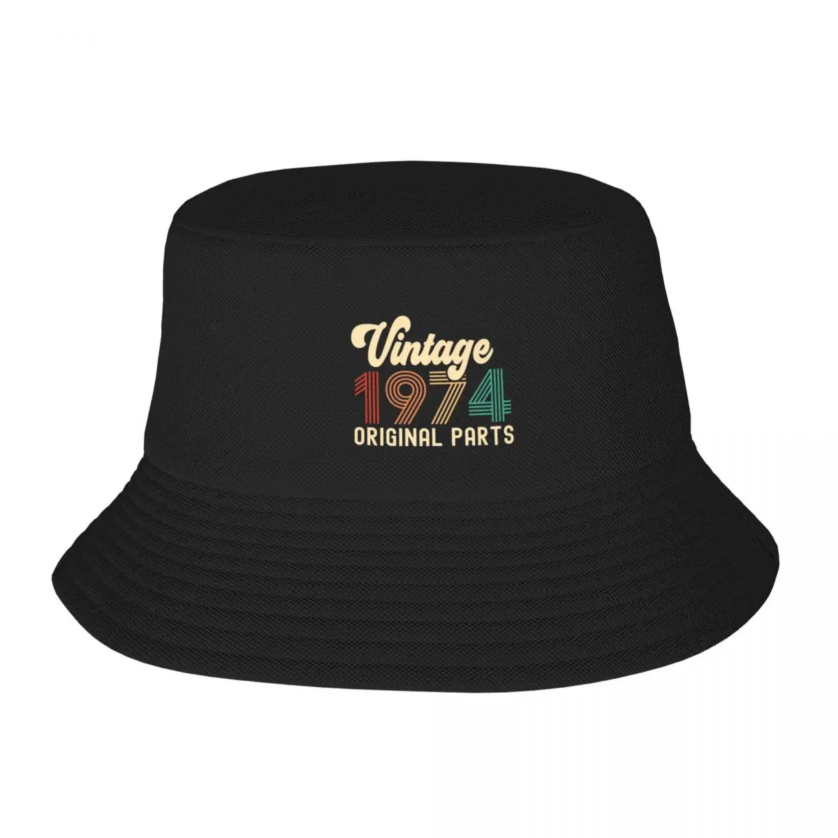Vintage 1974 Original Parts Men Women Bucket Hat Outdoor Sun Protection Cap Breathable Mesh Fisherman Hats For Birthday Gift
Vintage 1974 Original Parts Men Women Bucket Hat Outdoor Sun Protection Cap Breathable Mesh Fisherman Hats For Birthday Gift