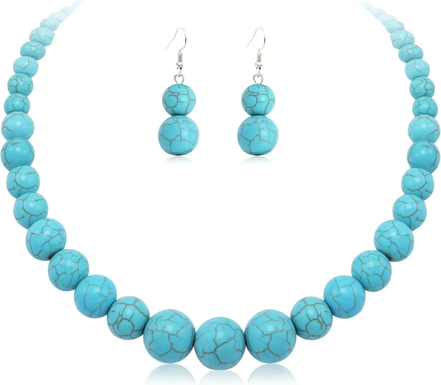Cryshimmer Pearl Choker Necklace for Women Faux Pearl Beads Strand Necklace Earring Set Costume Jewelry,Gift for Wife Mother
Cryshimmer Pearl Choker Necklace for Women Faux Pearl Beads Strand Necklace Earring Set Costume Jewelry,Gift for Wife Mother