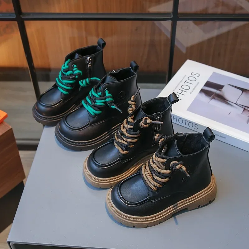 Kids Ankle Boots for Boys Girls Medium Big Children Short Boots Rubber Outsole Fashion Classic Zipper 2024 Autumn Winter Boots
Kids Ankle Boots for Boys Girls Medium Big Children Short Boots Rubber Outsole Fashion Classic Zipper 2024 Autumn Winter Boots