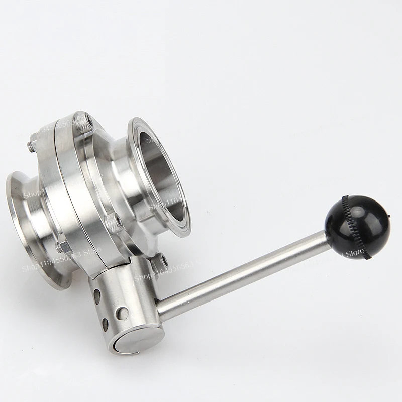 45mm Stainless Steel 304 Sanitary Butterfly Valve Tri Clamp 64mm Homebrew Beer Dairy
45mm Stainless Steel 304 Sanitary Butterfly Valve Tri Clamp 64mm Homebrew Beer Dairy