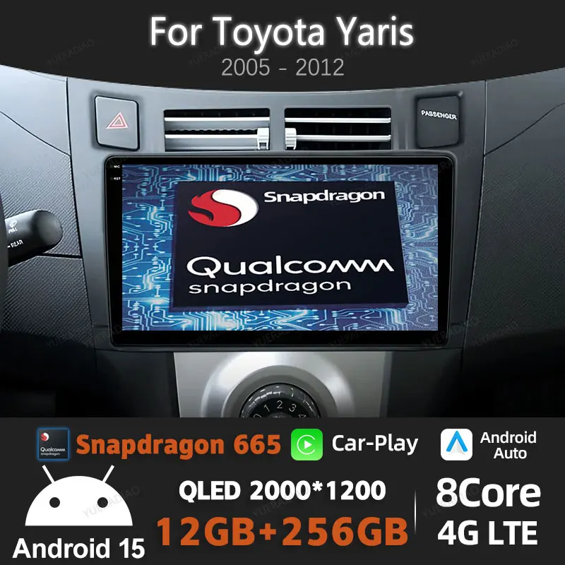 Android 15 Car Radio For Toyota Yaris 2005 - 2012 GPS NAVI QLED 4G WIFI Head Unit Multimedia Stereo Video Player 2DIN BT LTE 5G
Android 15 Car Radio For Toyota Yaris 2005 - 2012 GPS NAVI QLED 4G WIFI Head Unit Multimedia Stereo Video Player 2DIN BT LTE 5G