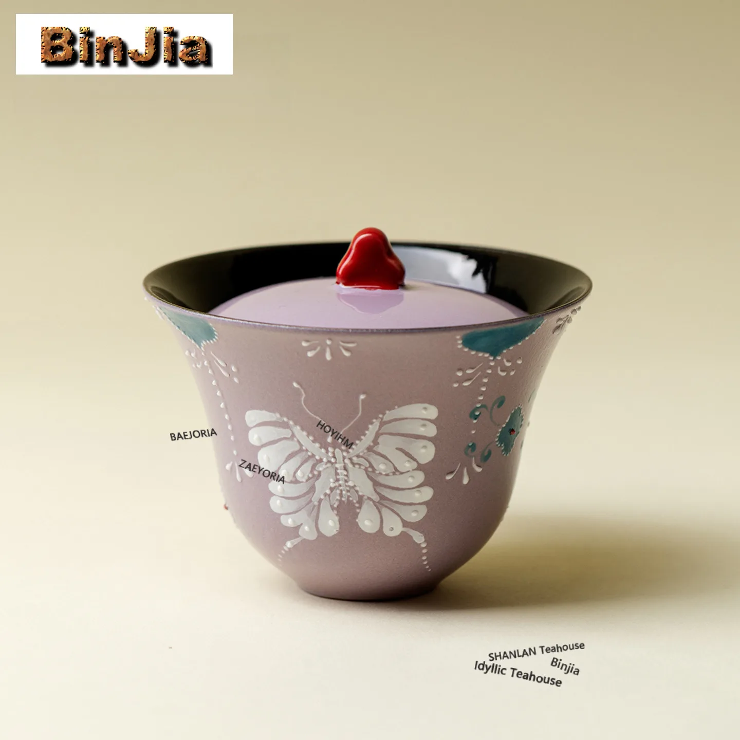 120ml Purple White Butterfly Gaiwan Zen Tea Tureen Tea Bowl With Lid Kit Tea Making Cover Bowl Tea Services Accessories Gift
120ml Purple White Butterfly Gaiwan Zen Tea Tureen Tea Bowl With Lid Kit Tea Making Cover Bowl Tea Services Accessories Gift