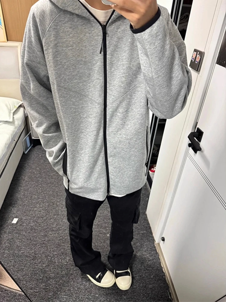 American Style Heavyweight Hooded Cardigan Men's Autumn Trendy Deconstructed Patchwork Outdoor Casual Couple's Jacket
American Style Heavyweight Hooded Cardigan Men's Autumn Trendy Deconstructed Patchwork Outdoor Casual Couple's Jacket