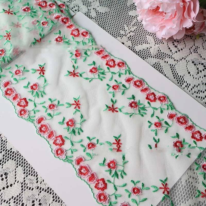 32Yards Polyester Floral Embroidery Lace Trim Fabric For Clothing Accessories Dress Sewing Applique Costume Lace Fabrics Wedding
32Yards Polyester Floral Embroidery Lace Trim Fabric For Clothing Accessories Dress Sewing Applique Costume Lace Fabrics Wedding