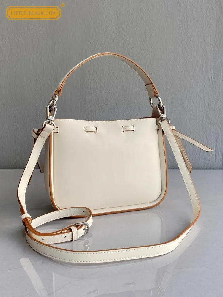 Elegant Women Office Retro Buckle Casual Split Leather Bucket Bag Fashion Hasp Single Shoulder Ladies Underarm Crossbody Bag
Elegant Women Office Retro Buckle Casual Split Leather Bucket Bag Fashion Hasp Single Shoulder Ladies Underarm Crossbody Bag