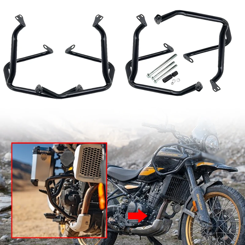 Fit For Royal Enfield Himalayan450 Himalayan452 2024 2025 Iron Protection Bar Motorcycle Accessories Engine Protective Kit Cover
Fit For Royal Enfield Himalayan450 Himalayan452 2024 2025 Iron Protection Bar Motorcycle Accessories Engine Protective Kit Cover