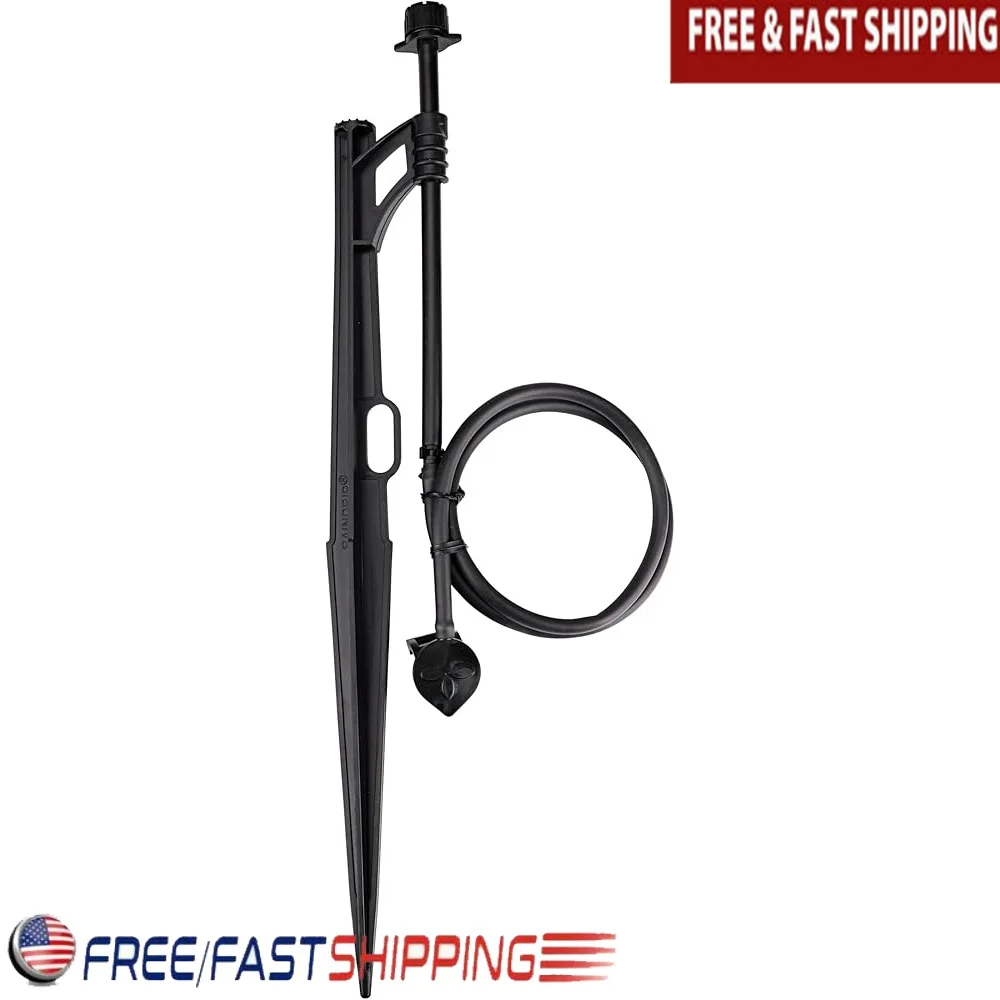 Adjustable Flow Bubbler Assembly Full-Circle Pattern 8 Stream 1/4in Clamp N Pierce Inlet Garden Watering System
Adjustable Flow Bubbler Assembly Full-Circle Pattern 8 Stream 1/4in Clamp N Pierce Inlet Garden Watering System