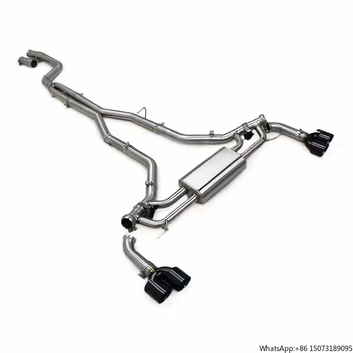 CUSKI High Quality Stainless Steel Stainless Valvetronic B58 Exhaust Catback for X5 X6 XDrive 40i G05 G06 3.0T B58 2019-2022
CUSKI High Quality Stainless Steel Stainless Valvetronic B58 Exhaust Catback for X5 X6 XDrive 40i G05 G06 3.0T B58 2019-2022