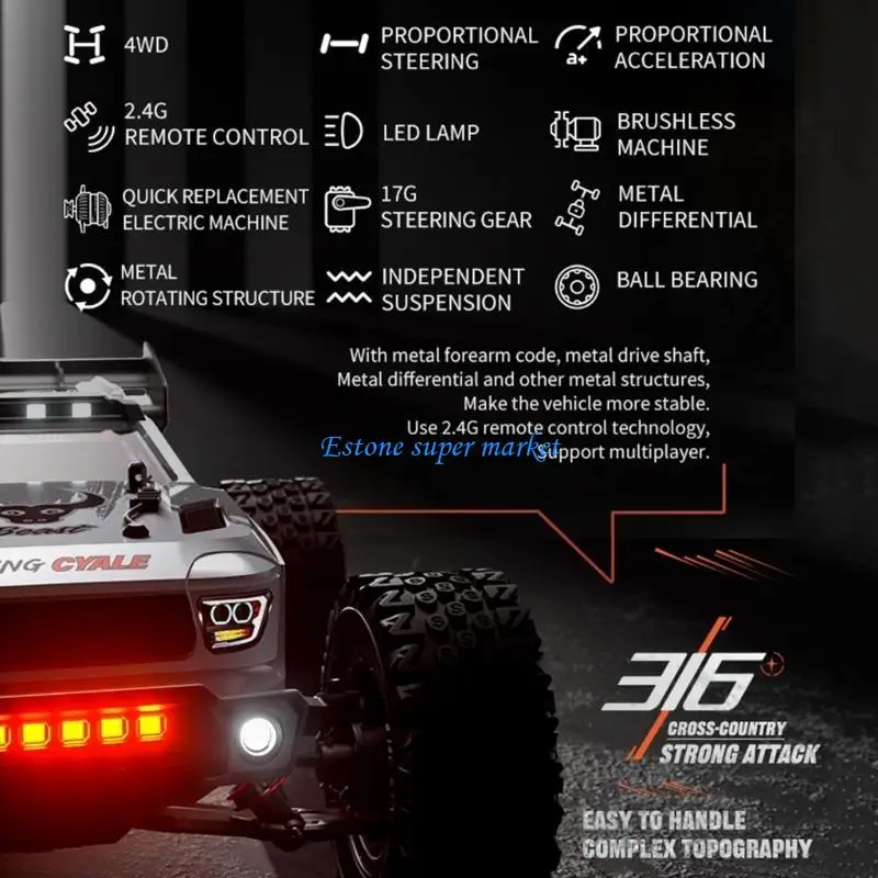 090B Practical Controlled Toy Car High Speeded Remote Vehicles for Outdoor Fun
090B Practical Controlled Toy Car High Speeded Remote Vehicles for Outdoor Fun