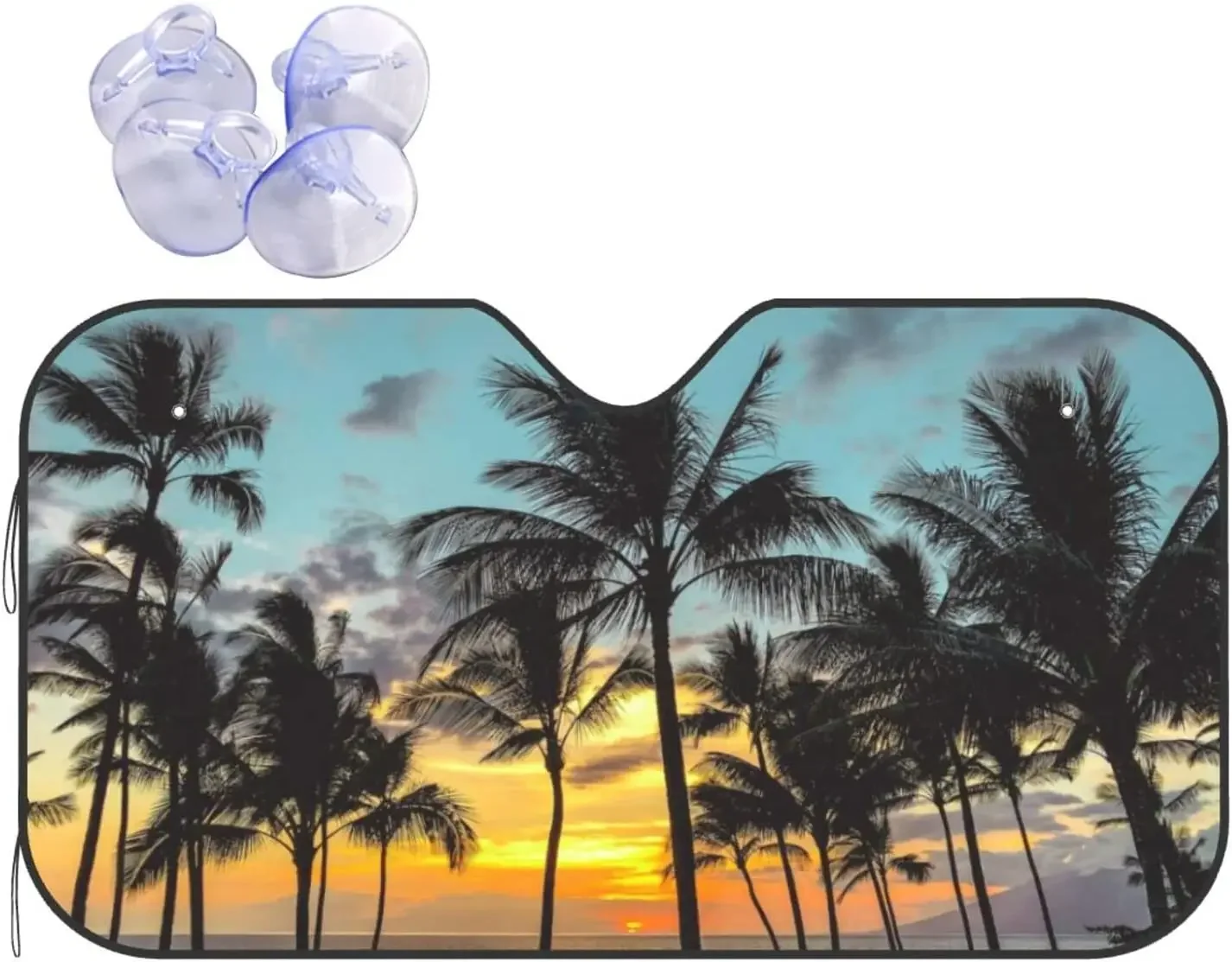 Beach Car Windshield Sunshade Personalized Car Windshield Sun Shade Blocks Sun Visor Protector Foldable Sun Shield 27.5x51.2 in
Beach Car Windshield Sunshade Personalized Car Windshield Sun Shade Blocks Sun Visor Protector Foldable Sun Shield 27.5x51.2 in