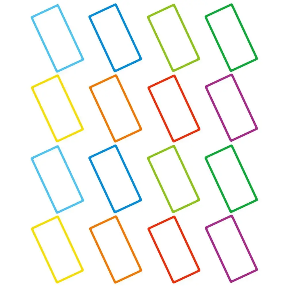 16pcs Magnetic Name Tags PET Dry Erase 8x4cm Whiteboard Fridge File Shelf Metal Surface Household Office Study Labels
16pcs Magnetic Name Tags PET Dry Erase 8x4cm Whiteboard Fridge File Shelf Metal Surface Household Office Study Labels