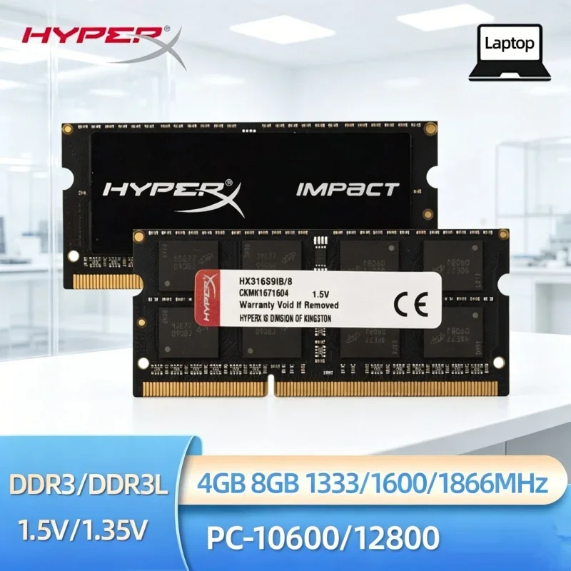 Stupendous Latency-Calibrated HyperX Laptop Ram DDR3L DDR3 8GB 4GB 1333Mhz 1600Mhz 1866Mhz SODIMM PC3-12800 PC3-14900
Stupendous Latency-Calibrated HyperX Laptop Ram DDR3L DDR3 8GB 4GB 1333Mhz 1600Mhz 1866Mhz SODIMM PC3-12800 PC3-14900