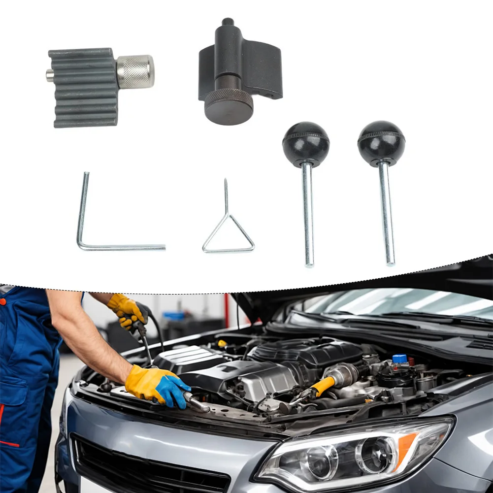 DIY Engine Repairs Timing Belt Tool Engine Repair Tool Automotive Toolkit Essential Camshaft Crankshaft Locking For VAG 1.2
DIY Engine Repairs Timing Belt Tool Engine Repair Tool Automotive Toolkit Essential Camshaft Crankshaft Locking For VAG 1.2