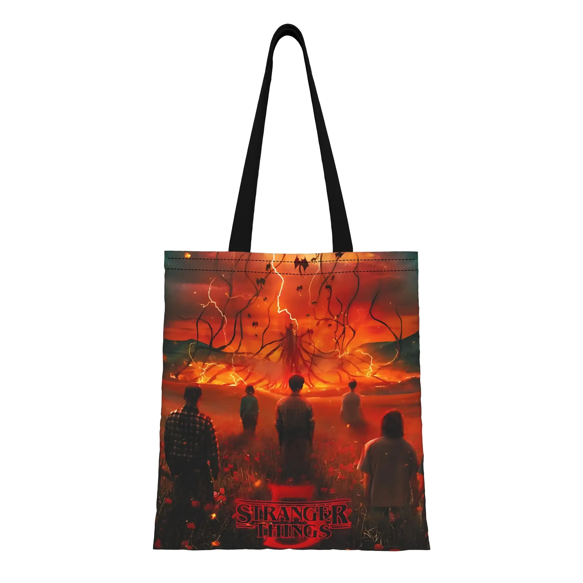 1PC first day of school funko stranger things Canvas Canvas Tote Bag Women'S Shoulder Handbag
1PC first day of school funko stranger things Canvas Canvas Tote Bag Women'S Shoulder Handbag