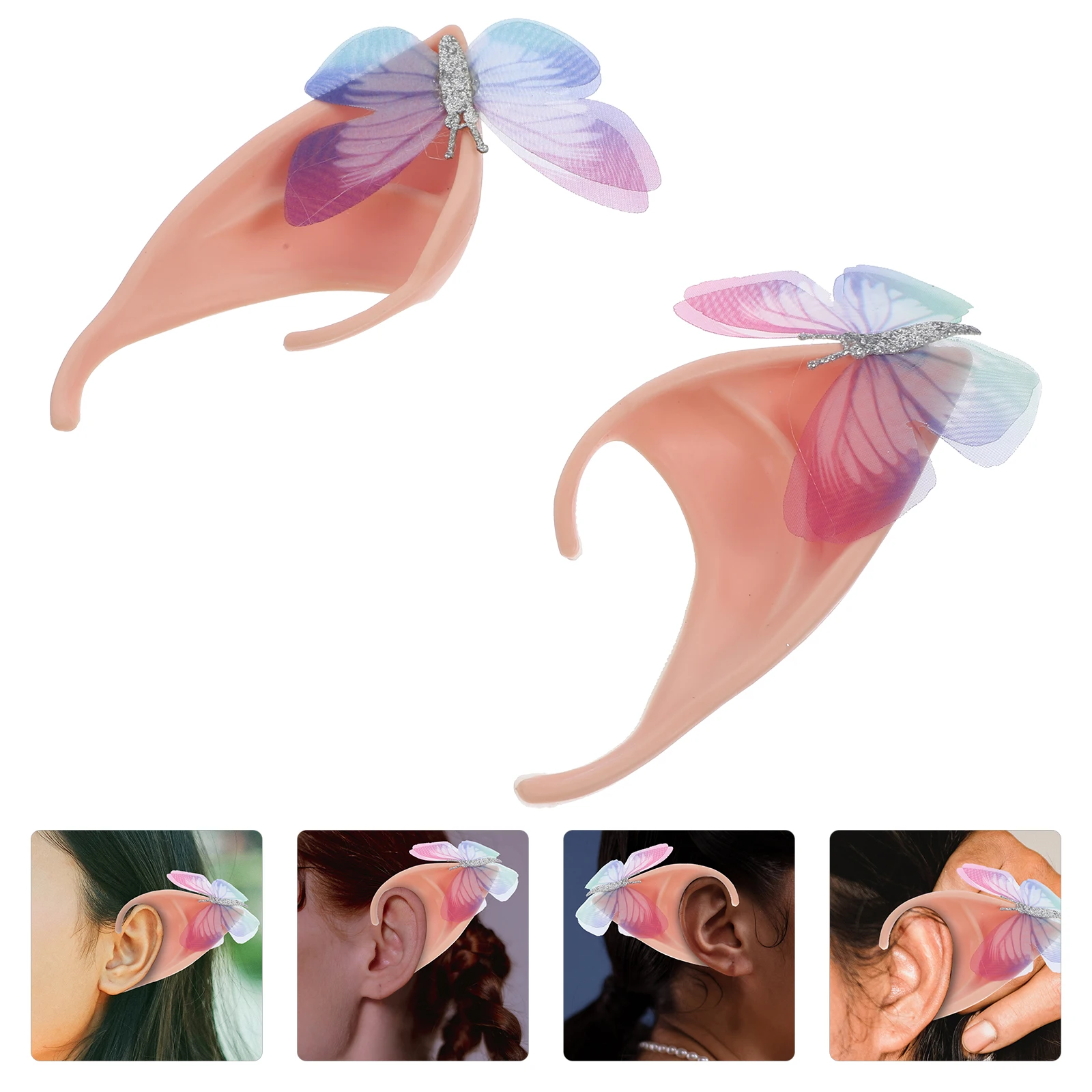 Elf Ear Props Decorative Ears Fairy Cosplay Prosthetics Emulsion Elves Accessories
Elf Ear Props Decorative Ears Fairy Cosplay Prosthetics Emulsion Elves Accessories
