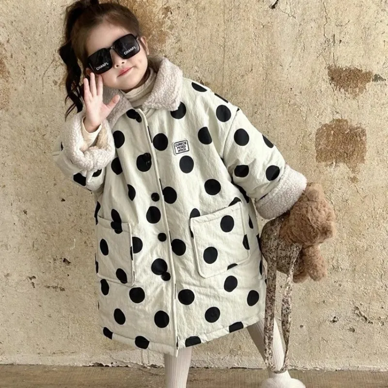Girls' Velvet Coat Autumn/Winter New Collection Children's Long Coat Stylish Thick Winter Clothing
Girls' Velvet Coat Autumn/Winter New Collection Children's Long Coat Stylish Thick Winter Clothing