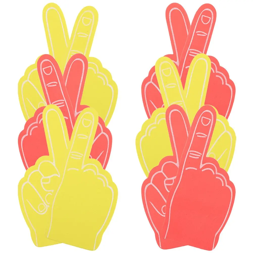 12 Pcs Cheerleader Cheerleading Hand Gesture Sports Party Favors Giant Foam Hands Eva Child
12 Pcs Cheerleader Cheerleading Hand Gesture Sports Party Favors Giant Foam Hands Eva Child