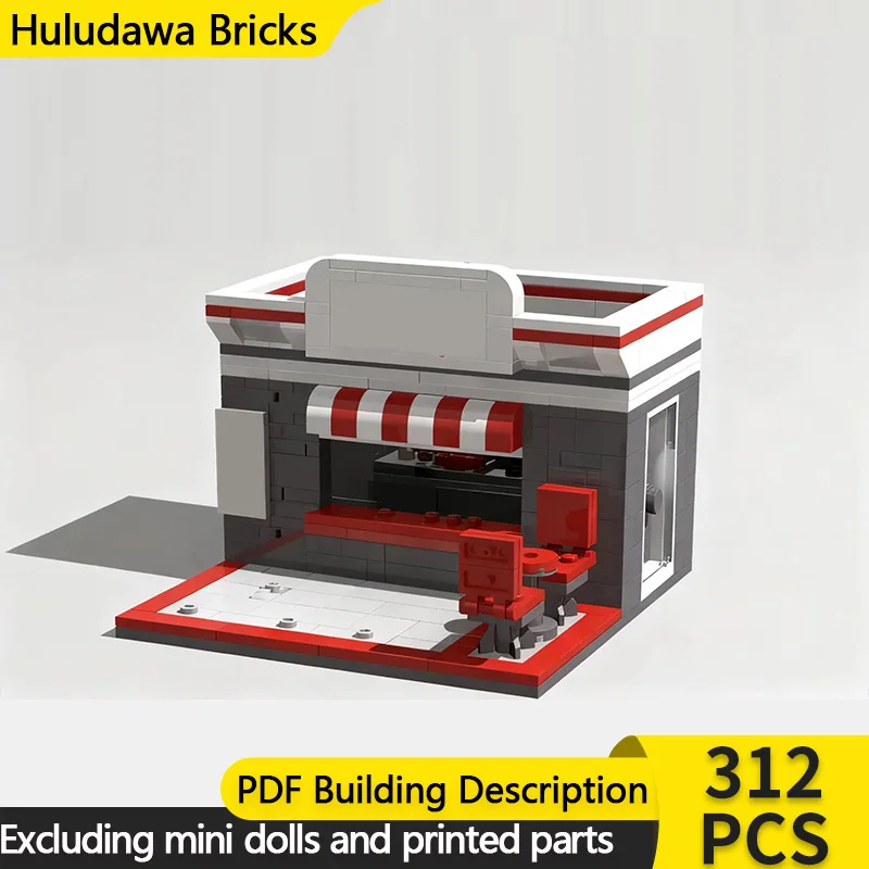 Модель City Street View MOC, строительный кирпич, подставка для еды для хот-догов, модульная технология, детские праздничные подарки, сборка игрушек, костюм
Модель City Street View MOC, строительный кирпич, подставка для еды для хот-догов, модульная технология, детские праздничные подарки, сборка игрушек, костюм