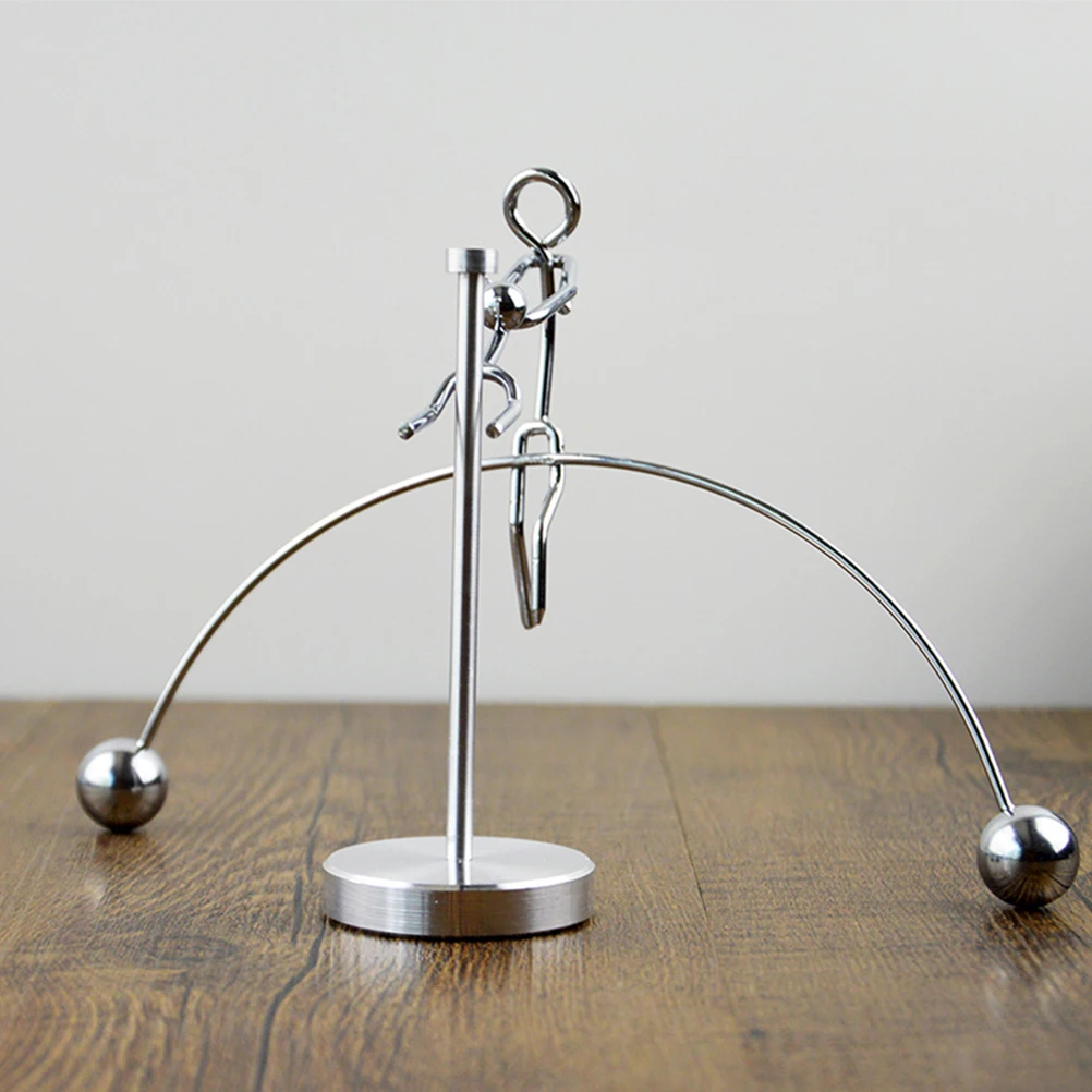 Balance Toy Physics Equilibrium Metal Desk Decor Aluminum Iron Perpetual Motion Educational Montessori Style
Balance Toy Physics Equilibrium Metal Desk Decor Aluminum Iron Perpetual Motion Educational Montessori Style