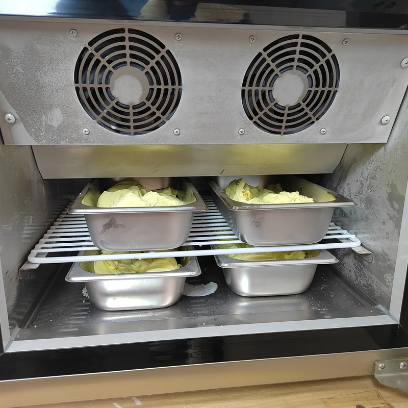 Небольшая настольная быстрая морозильная камера Многофункциональная высокопроизводительная быстрая морозильная камера для морепродуктов и мяса
Небольшая настольная быстрая морозильная камера Многофункциональная высокопроизводительная быстрая морозильная камера для морепродуктов и мяса