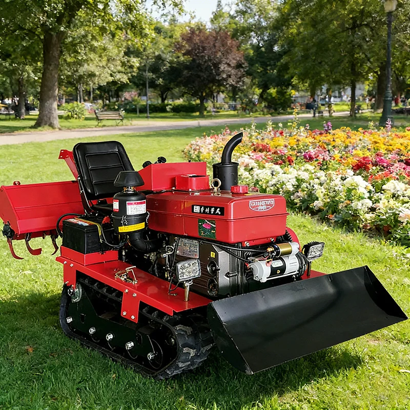 Customized Mini Multifunctional Crawler Tractor Rotary Tiller Farm Cultivator Plowing Machine With Multiple Attachments
Customized Mini Multifunctional Crawler Tractor Rotary Tiller Farm Cultivator Plowing Machine With Multiple Attachments