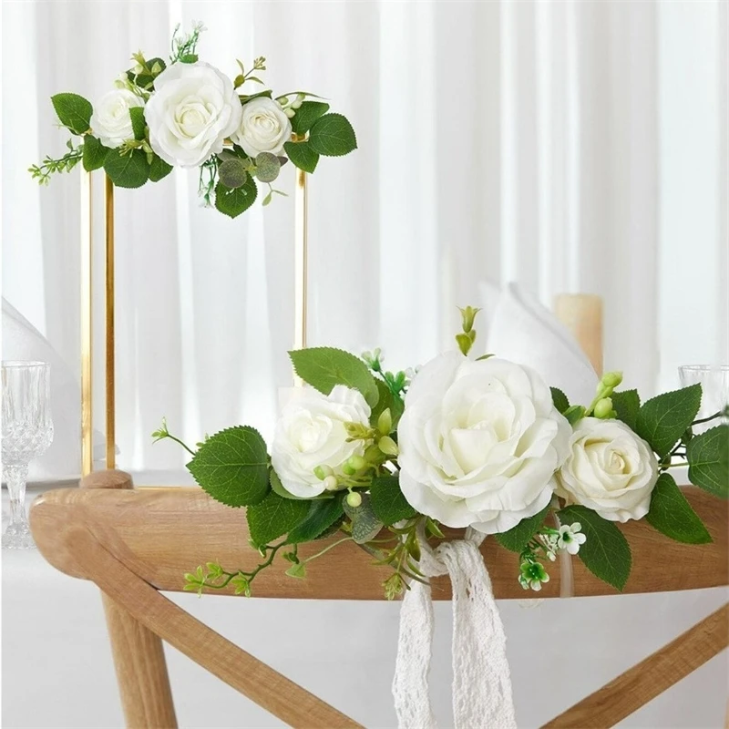 20pcs Romantic Artificial Wedding Flowers Chair Back Flower Rose Wedding Table Flowers Simulation Wedding Welcome Sign Decor
20pcs Romantic Artificial Wedding Flowers Chair Back Flower Rose Wedding Table Flowers Simulation Wedding Welcome Sign Decor