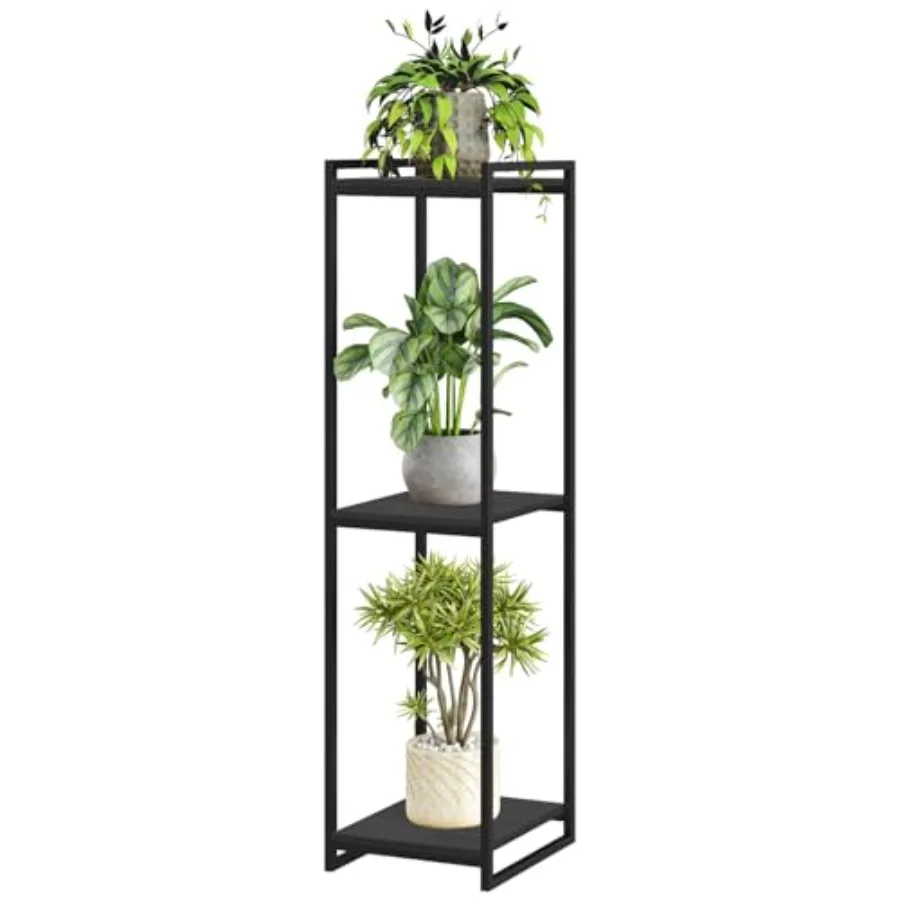 3-Tier Plant Stand Indoor 45" Tall Modern Plant Shelf Corner Flower Pot Holder Organizer for Living Room Balcony Garden Black
3-Tier Plant Stand Indoor 45" Tall Modern Plant Shelf Corner Flower Pot Holder Organizer for Living Room Balcony Garden Black