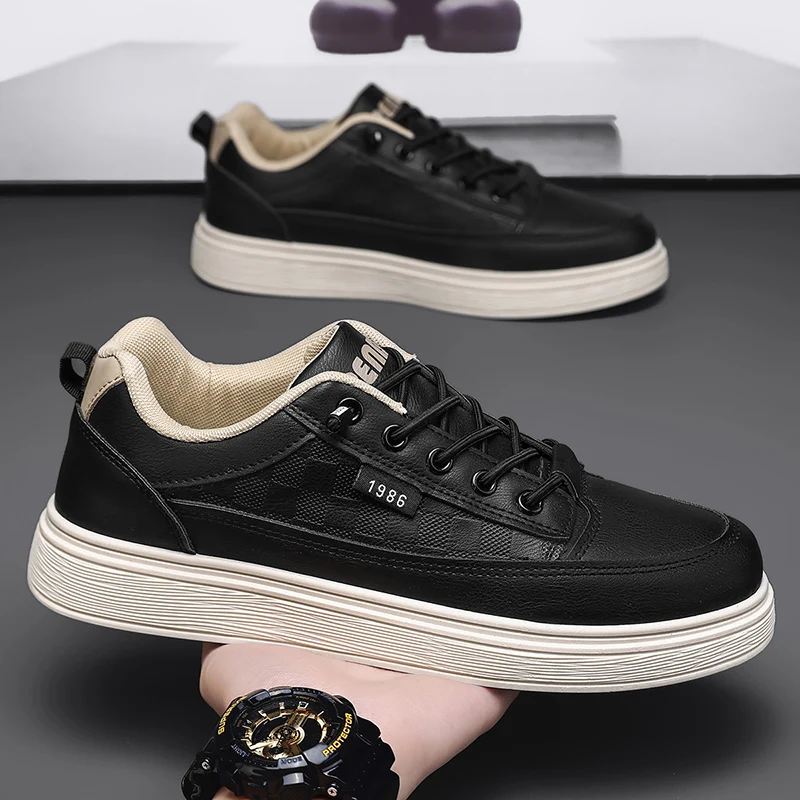 2025 Men's Thick Sole Sneakers Designer Sports Shoes Casual Fiber Leather Breathable Height Increase Flat Thick Sole Shoes
2025 Men's Thick Sole Sneakers Designer Sports Shoes Casual Fiber Leather Breathable Height Increase Flat Thick Sole Shoes