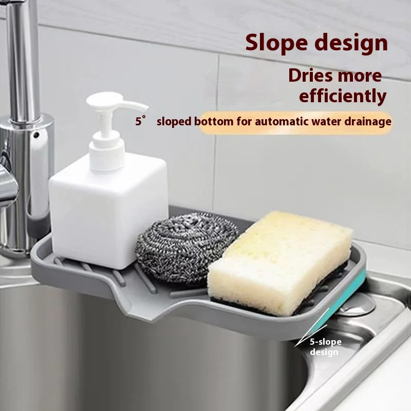 Japanese Style Silicone Soap Dish Drain Mat Kitchen Bathroom Organizer Tray Creative Soap Holder for Bathrooms And Kitchens 
Japanese Style Silicone Soap Dish Drain Mat Kitchen Bathroom Organizer Tray Creative Soap Holder for Bathrooms And Kitchens